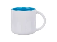 Sublimation 14oz Two-Tone Color Mug (Light Blue)