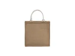 Bolsa de compras de lino DTF (32 * 32 * 12 cm)