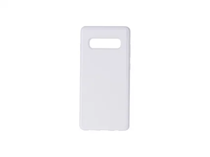 Sublimation Samsung S10 Plus Cover (Rubber, White)