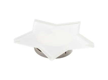 Sublimation Acrylic Name Badge(Star shape,7.7*7.7*0.4cm)