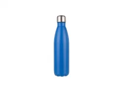 Sublimation 17oz/500ml Stainless Steel Cola Bottle (Matt Dark Blue)