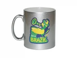 10oz Silver Sparkling Mug