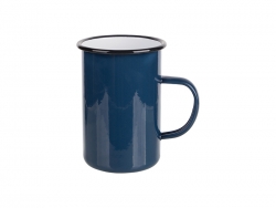 Taza Esmaltada 15oz/450ml (Azul) Cantidad Mínima:2000uds