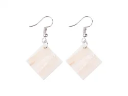 Brincos de Concha Diamante (19*19mm)