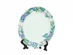 Sublimation 7.5&quot; Rim Plate with Vine