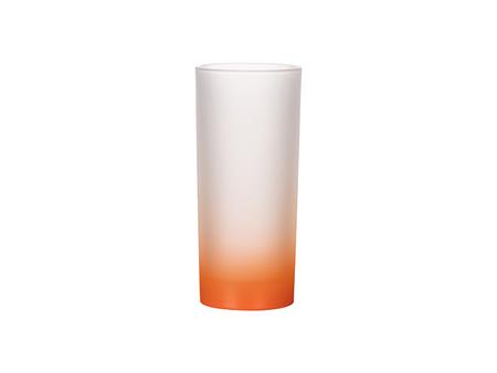 10oz Sublimation Glass Mug (Gradient Color Orange)