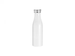 Sublimation 17oz/500ml Stainless Steel Milk Bottle (White)