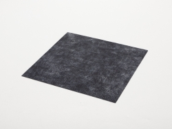 Craft Laserable Leather Sheet (Classic Navy Blue/Black Base, 30.5*30.5cm/ 12*12in)