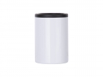 12oz/360ml Sublimation Stainless Steel Skinny Can Cooler (White)