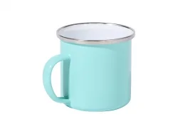 Sublimation 12oz/360ml Colored Enamel Mug (Mint Green)