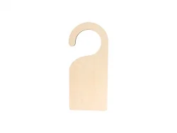 Percha de puerta de madera contrachapada para sublimación (10*23cm)