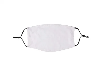 White Masks for Sublimation w thick straps