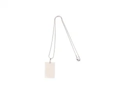 Colar Pingente Concha Retangular (25*40mm)