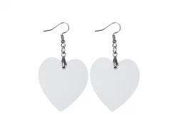 Sublimation Hardboard Earring (Heart)