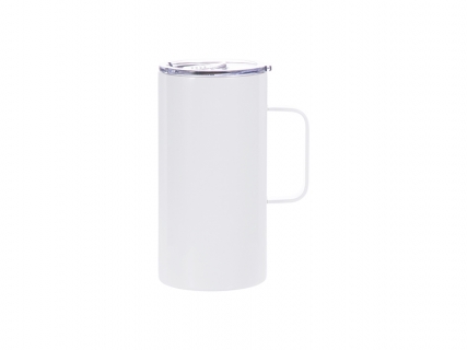 Sublimation 20oz/600ml Stainless Steel Mug (White)