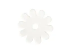 Sublimation Blanks Acrylic Name Tag (8.1*8.1*0.4cm,Chrysanthemum Shape)