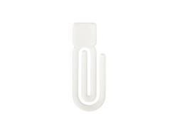 Clips de papel subacrílico (forma cuadrada, 4,8 * 12,7 * 0,4 cm)