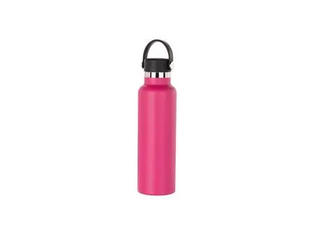 600ml/20oz Powder Coated Stainless Steel Bottle (Purple Red)