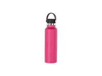 600ml/20oz Powder Coated Stainless Steel Bottle (Purple Red)