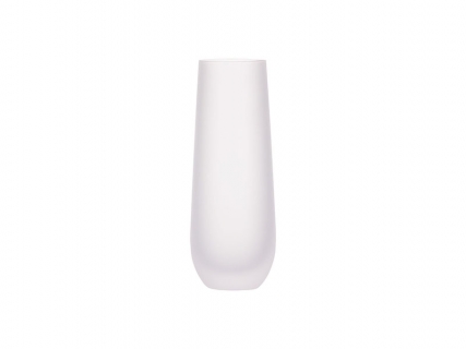 Sublimation 10oz/300ml Stemless Champagne Flutes Glass (Frosted)
