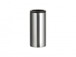 Engraving Blanks 12oz/350ml Slim SS Can Cooler (Silver)