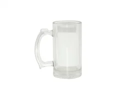 Sublimation 16oz Beer Mug with White Patch