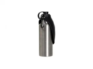 Sublimation Blanks 17oz/500ml Silver Stainless Steel Portable Pet Water Bottle Dispenser