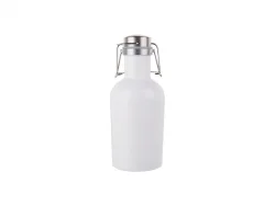 32oz/1000ml Sublimation Growler (White)