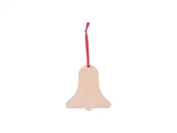 Sublimation Plywood Christmas Ornament (Bell)