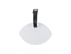 Sublimation Plastic Luggage Tag (7*10cm, Oval)