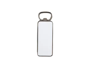 Sublimation Metal Bottle Opener Fridge Magnet (3.5*10cm, Rectangular)