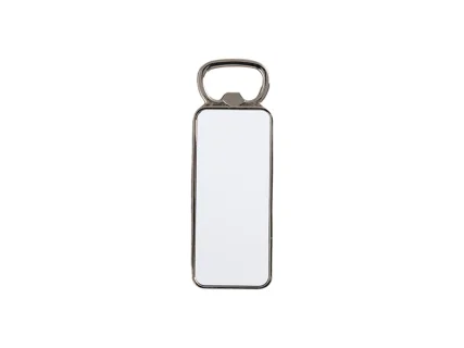 Sublimation Metal Bottle Opener Fridge Magnet (3.5*10cm, Rectangular)