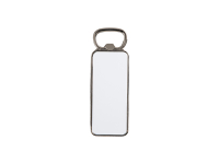 Sublimation Metal Bottle Opener Fridge Magnet (3.5*10cm, Rectangular)