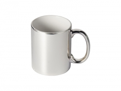 Sublimation 11oz Silver Plated Ceramic Mug