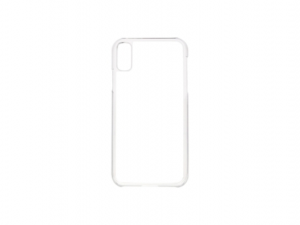 Sublimation iPhone XS Max Cover (Plastic, Clear)