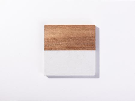 Engraving Marble Wood Coasters(Square,10*10*1cm)MOQ: 500pcs