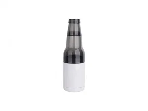 Sublimation 17oz/500ml Stainless Steel Beer Keeper w/ Bottle Opener(White)