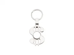 Chaveiro Spinner (Dollar, Prateado)