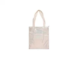 Bolsa Tote Brilhante (34*37cm, Champanhe)