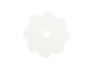 Sublimation Blanks Hardboard Name Tag (8.1*8.1*0.3cm,Wheels Shape)