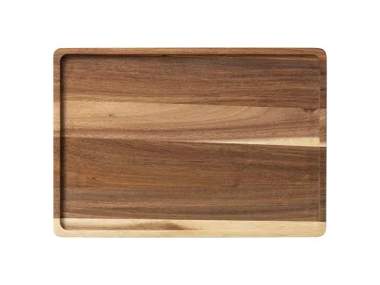 Engraving Blanks Acacia Wood Rectangle Cutting Board(L)