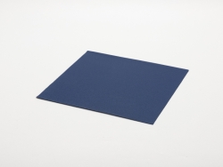 Craft Laserable Leather Sheet (Blue/Black Base, 30.5*30.5cm/ 12*12in)