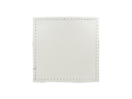 2.5&quot;*2.5&quot; Square Sub PU leather Patch with Velcro