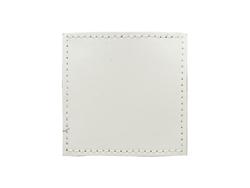 2.5&quot;*2.5&quot; Square Sub PU leather Patch with Velcro