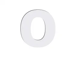 Sublimation HB Letters - O (MOQ: 36)