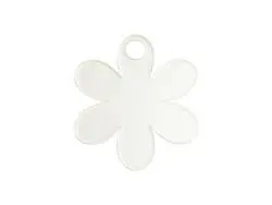 Sublimation Blanks Acrylic Name Tag for 40oz Stanley Tumbler (7.3*8.2*0.4cm,Sunflower Shape)