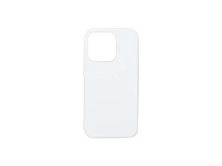 Sublimation Blanks iPhone 15 Pro Cover with insert (Rubber, Clear)