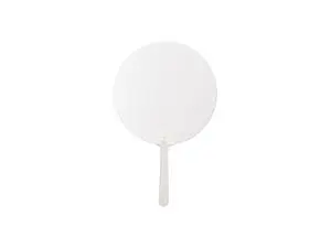 Sublimation Blanks PET Advertising Fan(Round,φ17.5*0.04cm)