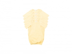 Pijama Bebé Manga Larga Talla XL (Amarillo,12-18M)