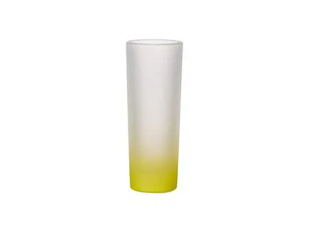 3oz Sublimation Shot Glass (Gradient Color Lemon Yellow)